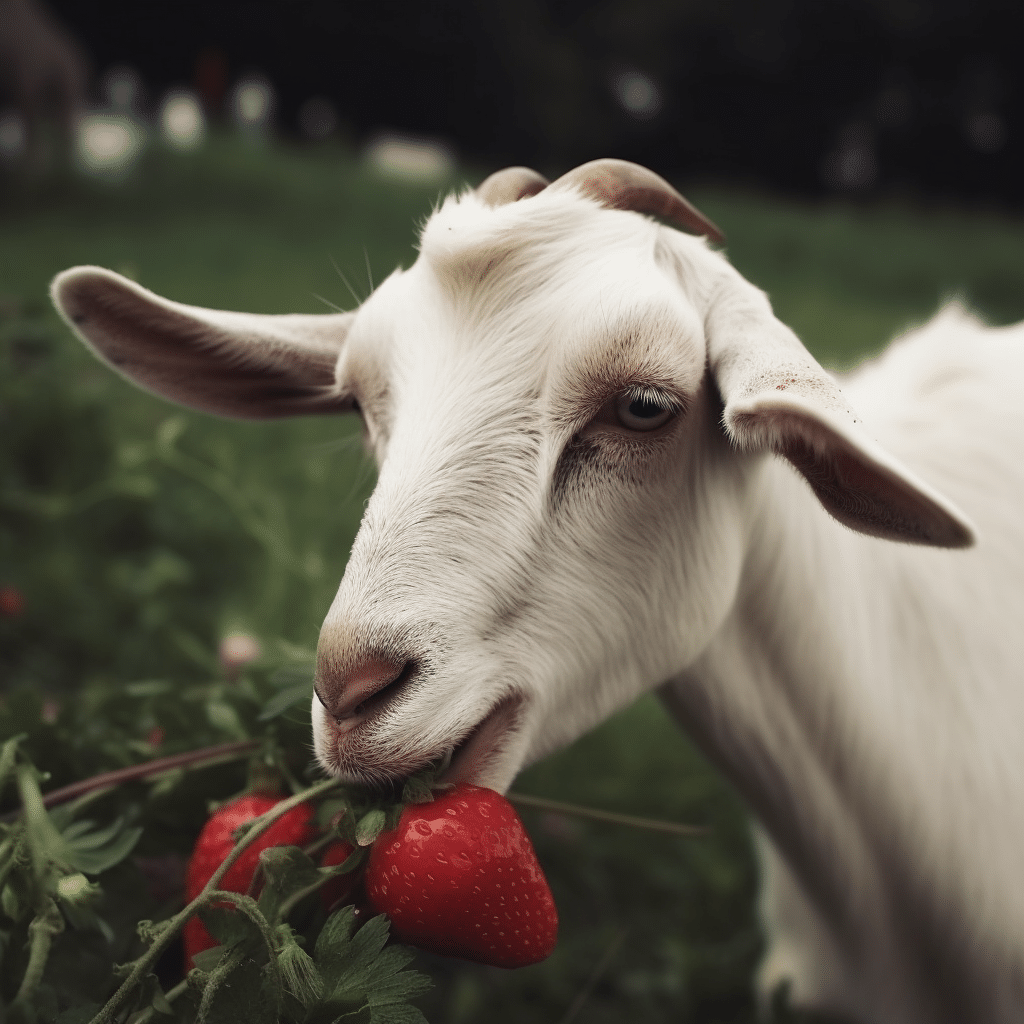 Can goats eat strawberries?
