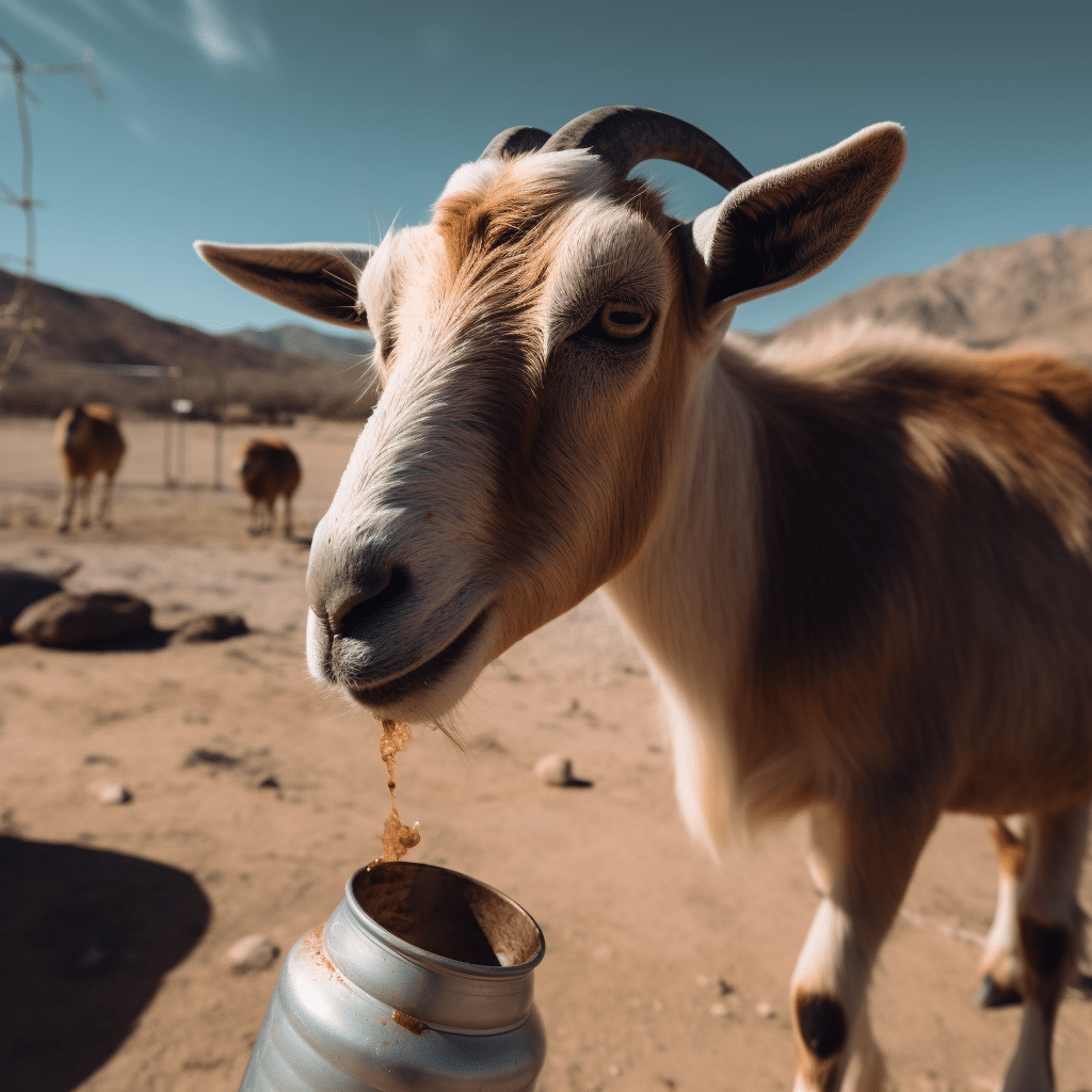 Can goats eat peanut butter?